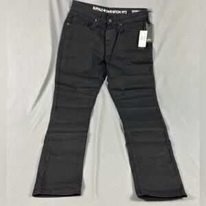 Buffalo David Bitton Jeans Ash X Slim Stretch 32 x 30 Black Rinse